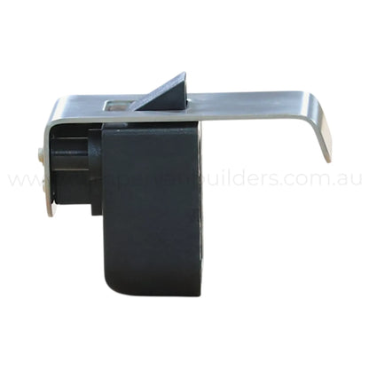 42mm stainless steel locking latch for campervan cabinets and compartments