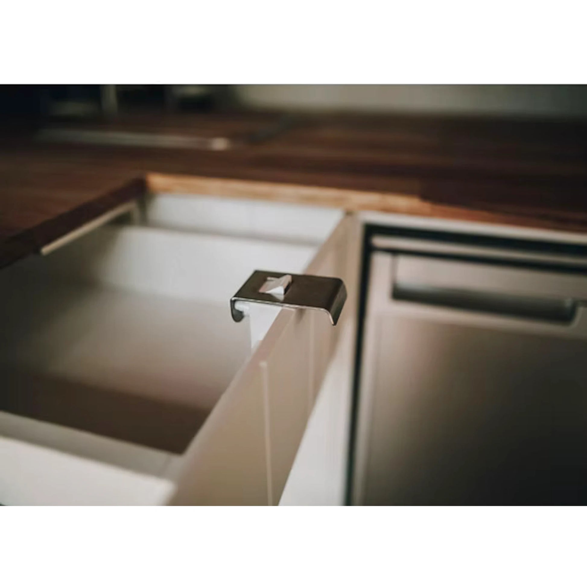 ROKR stainless steel 42mm van locking latch for caravan, rv, and campervan cabinet doors