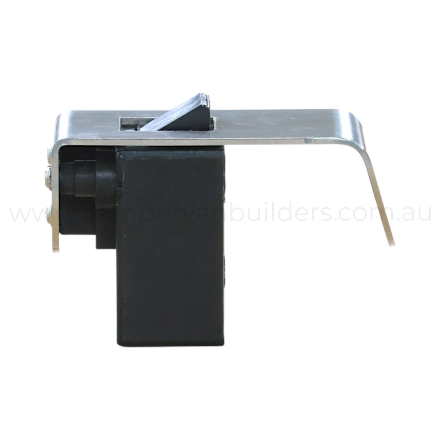 ROKR stainless steel 42mm half moon locking latch for caravan, rv, and campervan cabinet doors