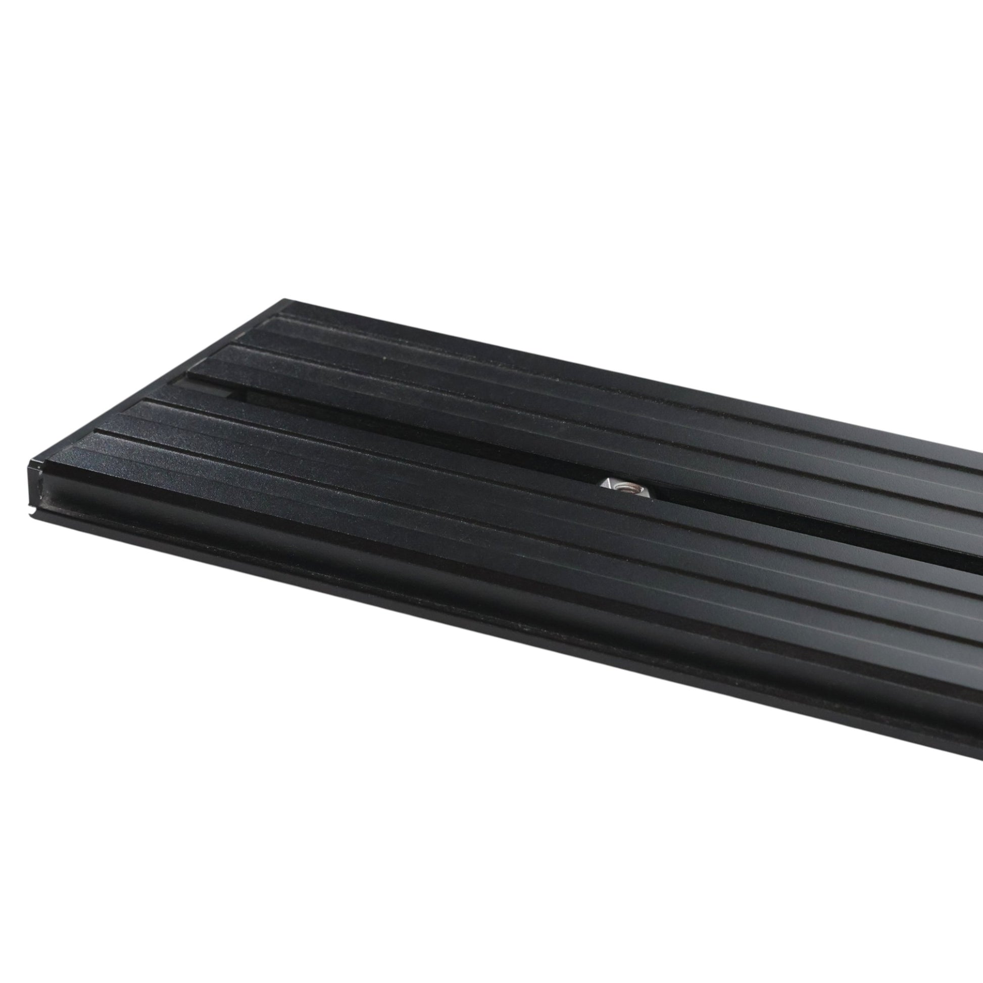 Roof rack channel nuts for secure platform mounting on touring vehicles