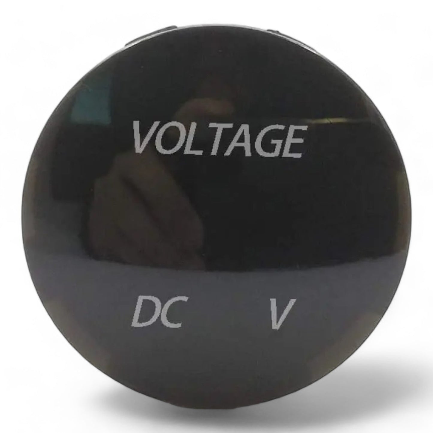 rv round voltmeter for battery monitoring