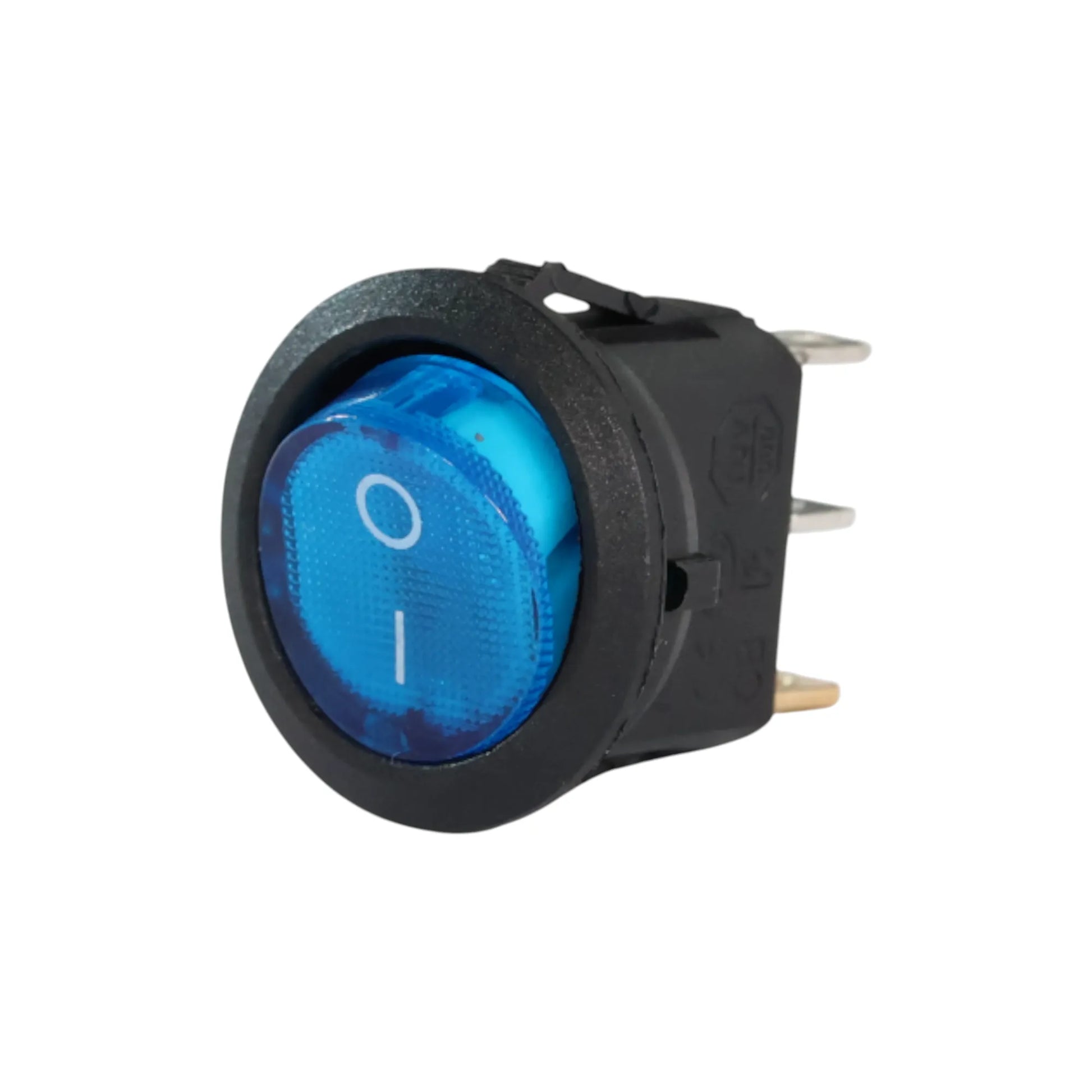 round led toggle switch for campervan 12v accessory control and dash installs