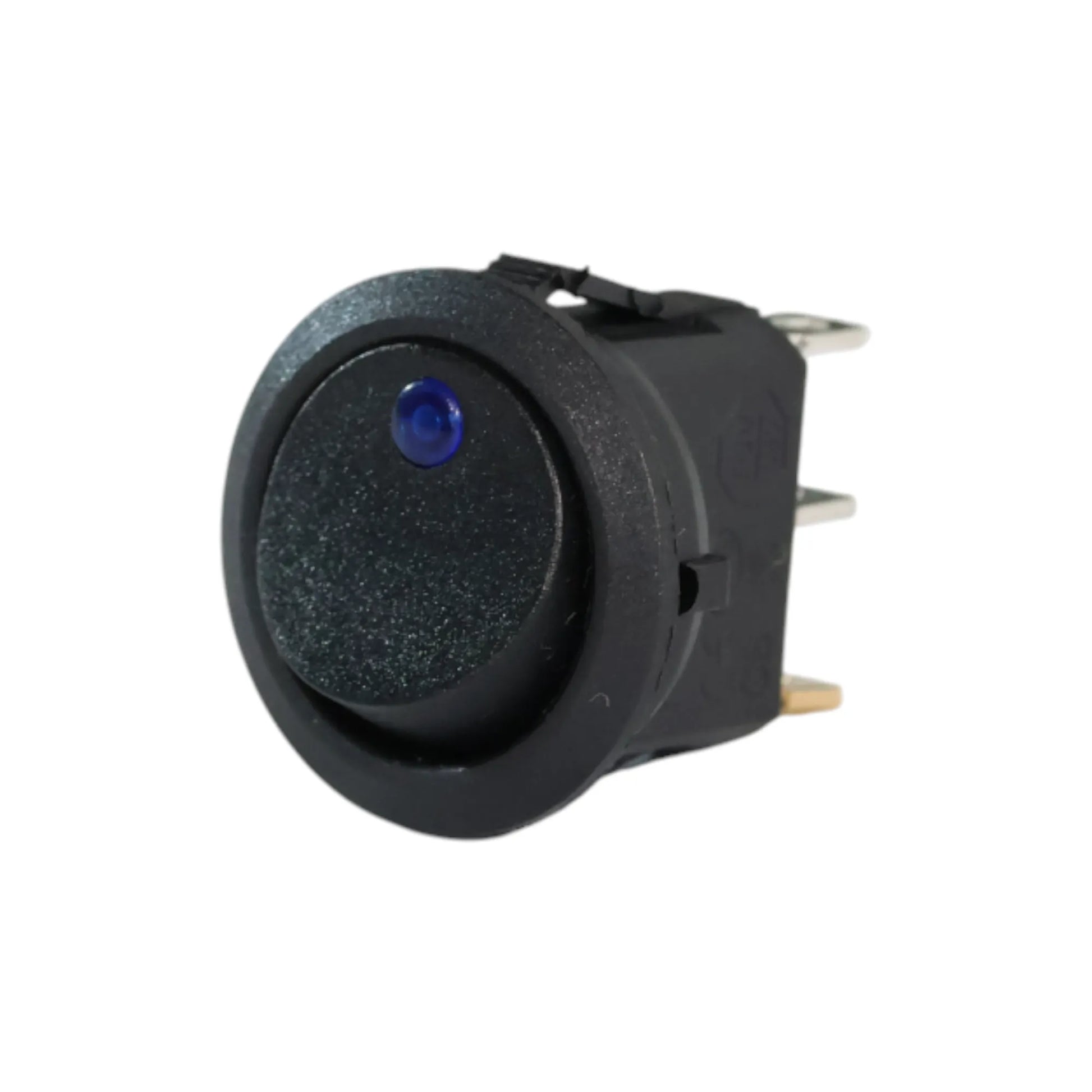 12v round toggle switch mini led style for caravan switch panels and electrics