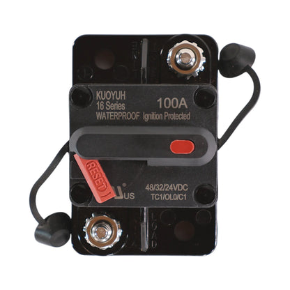 campervan 100a premium circuit breaker for compact electrical panels