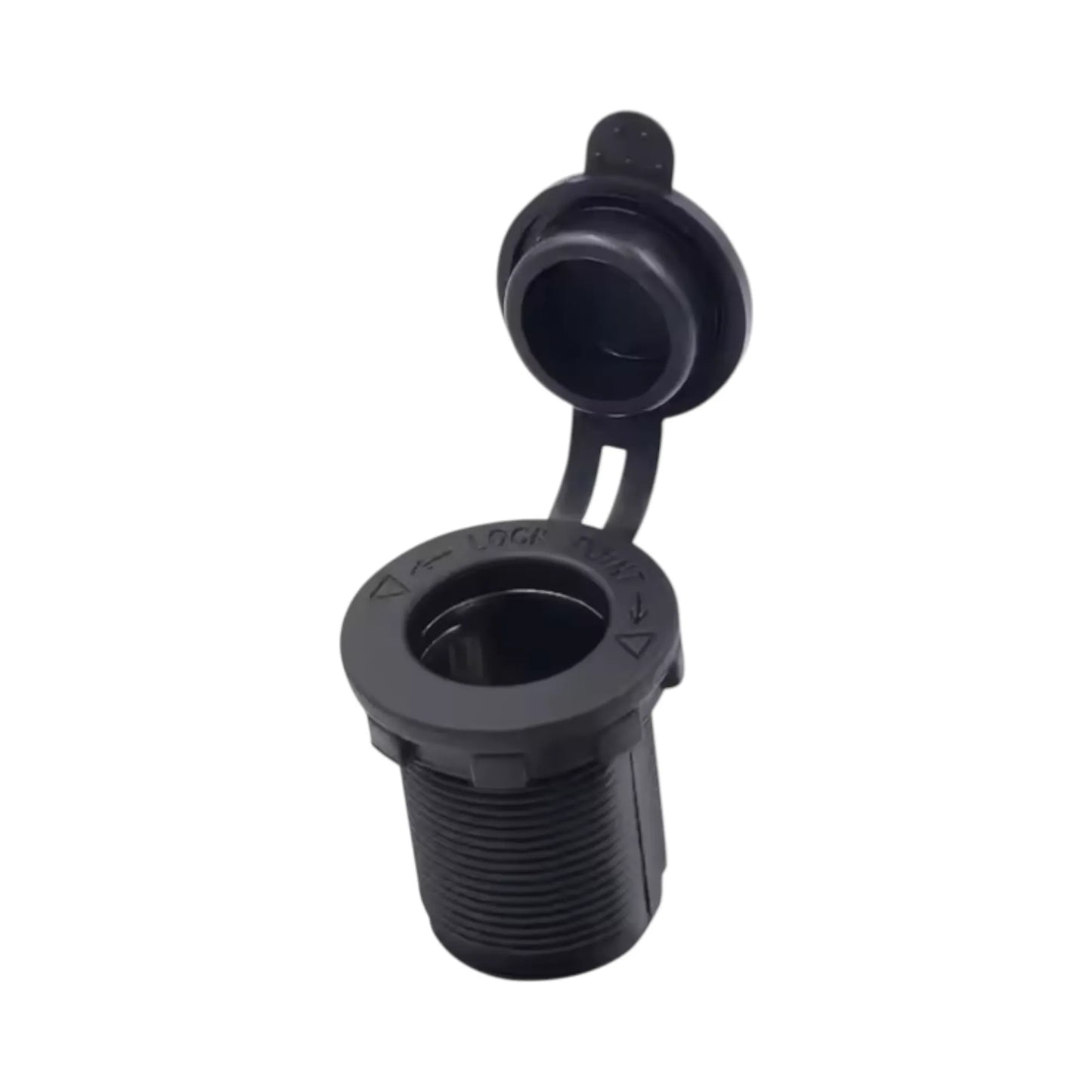 RV 12v waterproof cigarette lighter outlet with protective cap