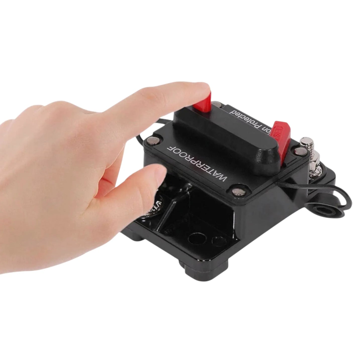 campervan 150 amp dc flush mount breaker for high current dc power