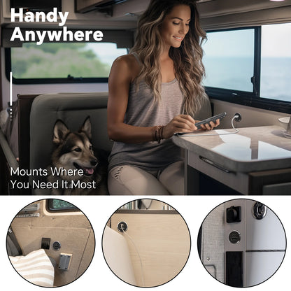 reliable recessed usb charger for rv setups