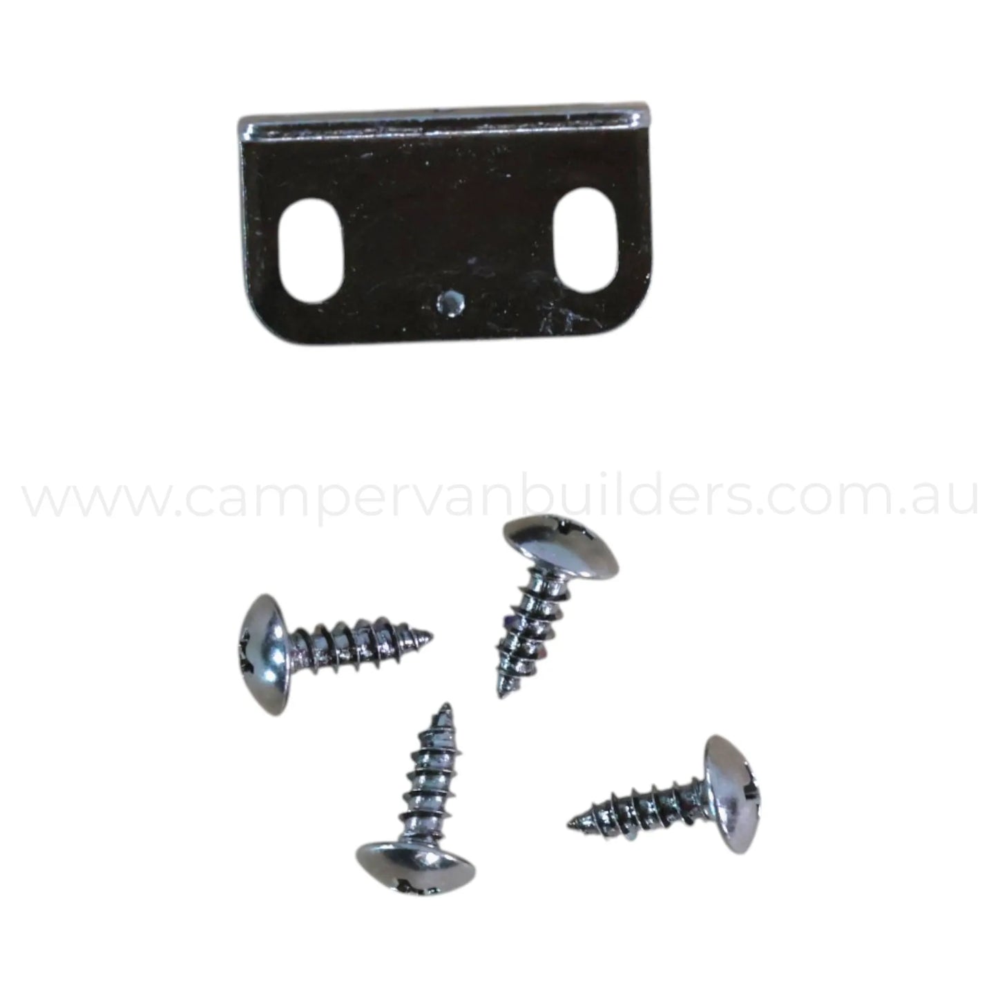 Campervan black overhead cupboard latch for locking storage compartments