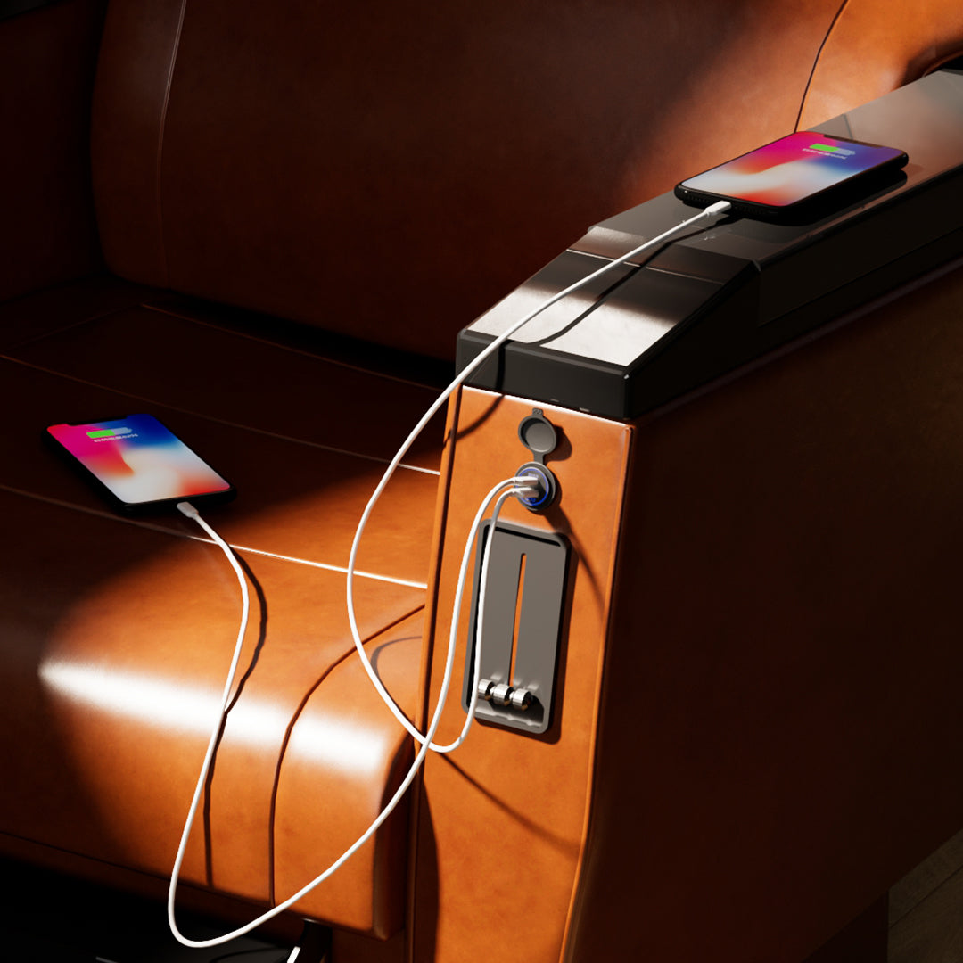 dual usb charging outlet for campervan installations