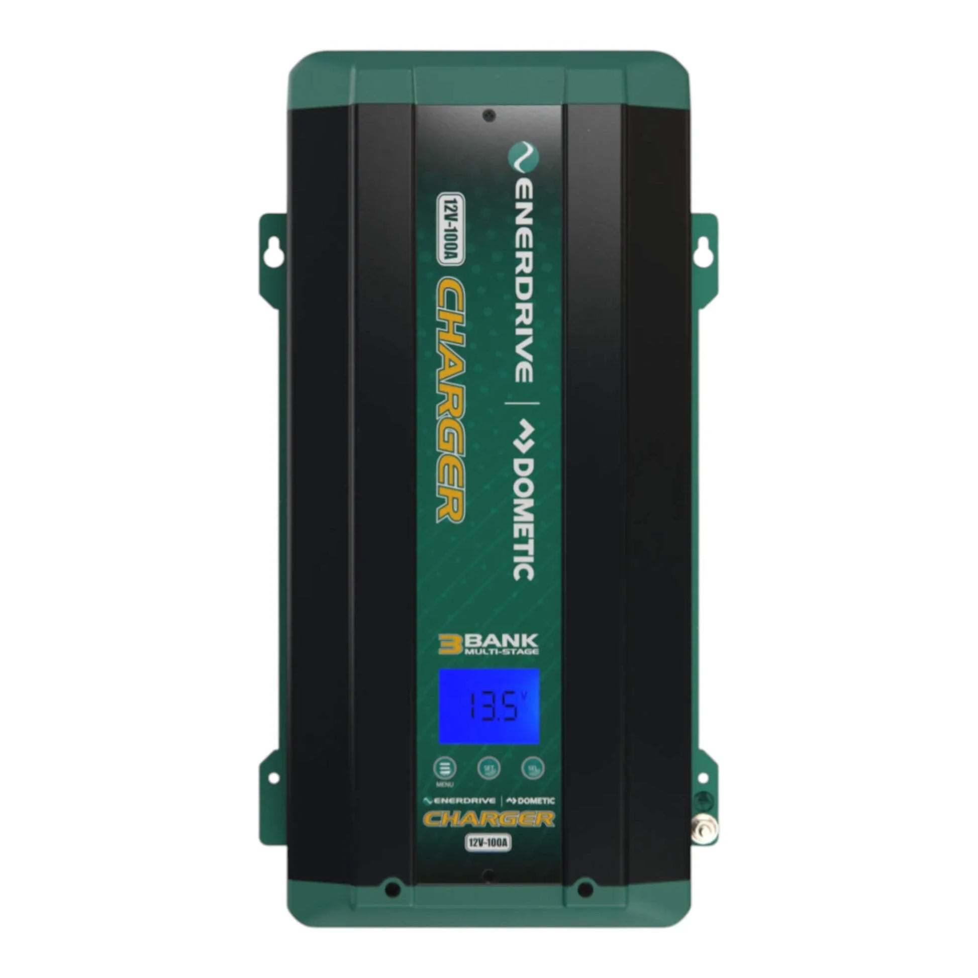 Campervan Enerdrive 100A battery charger for reliable charging performance