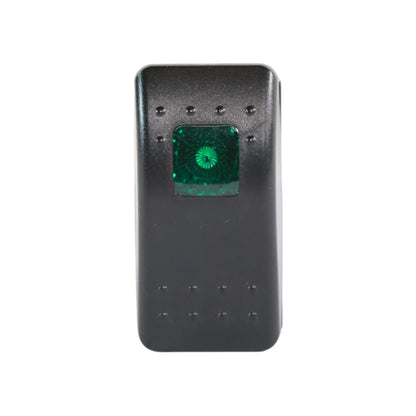 marine style rocker switch with single led illumination for campervan fitouts