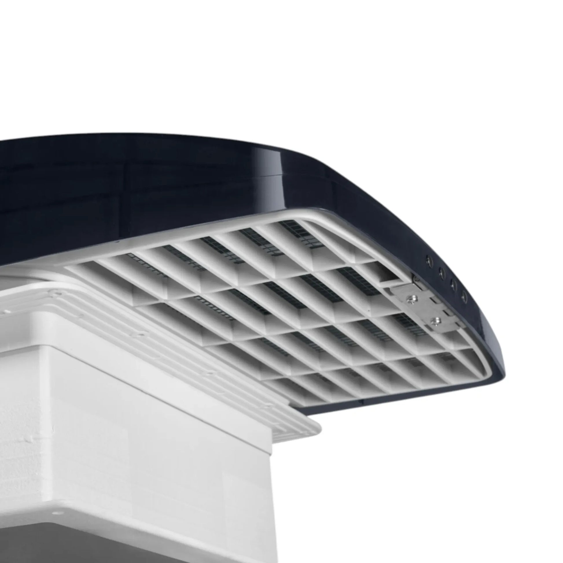 Campervan roof vent with 12v manual operation for fresh air circulation