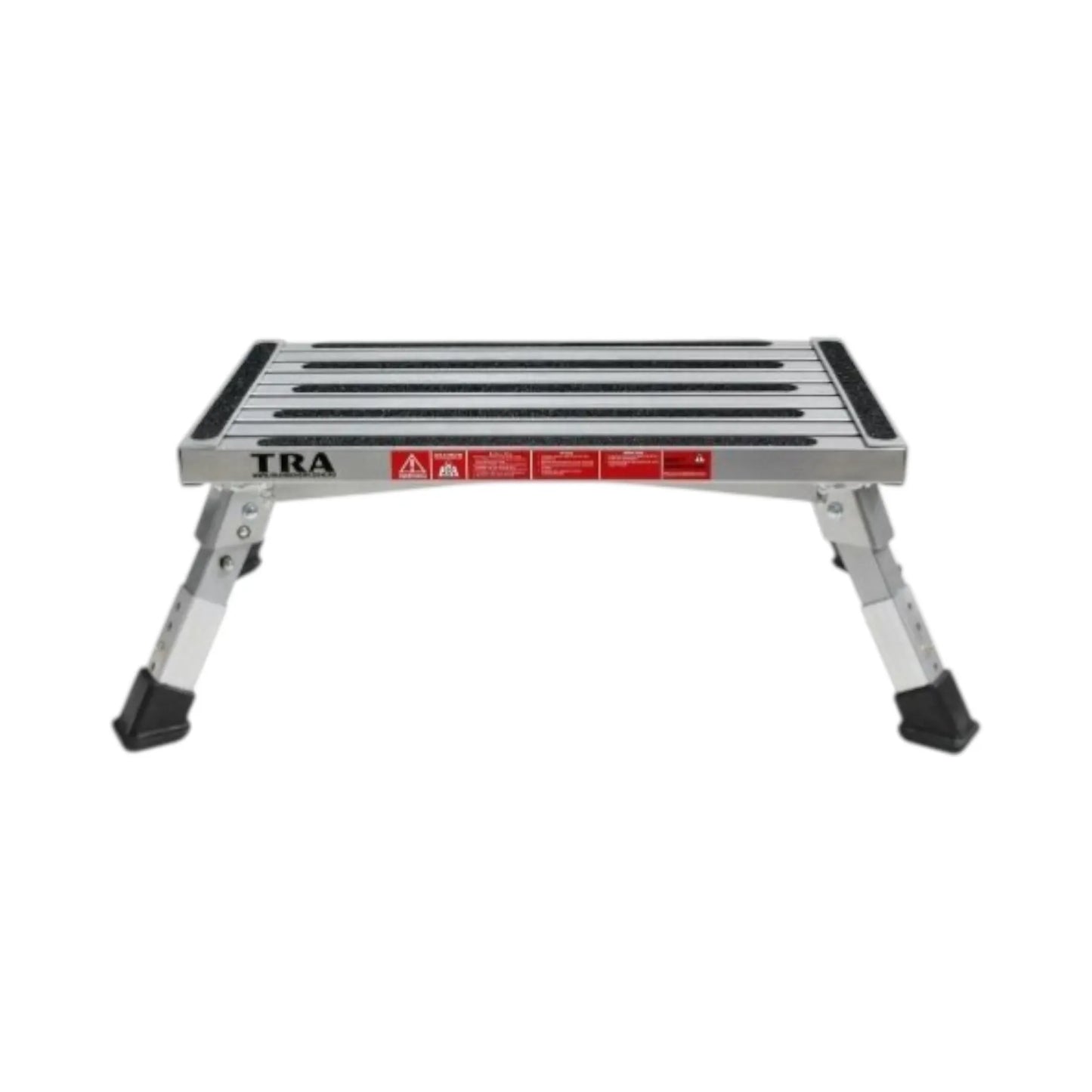 Campervan portable step with adjustable legs for off grid travel