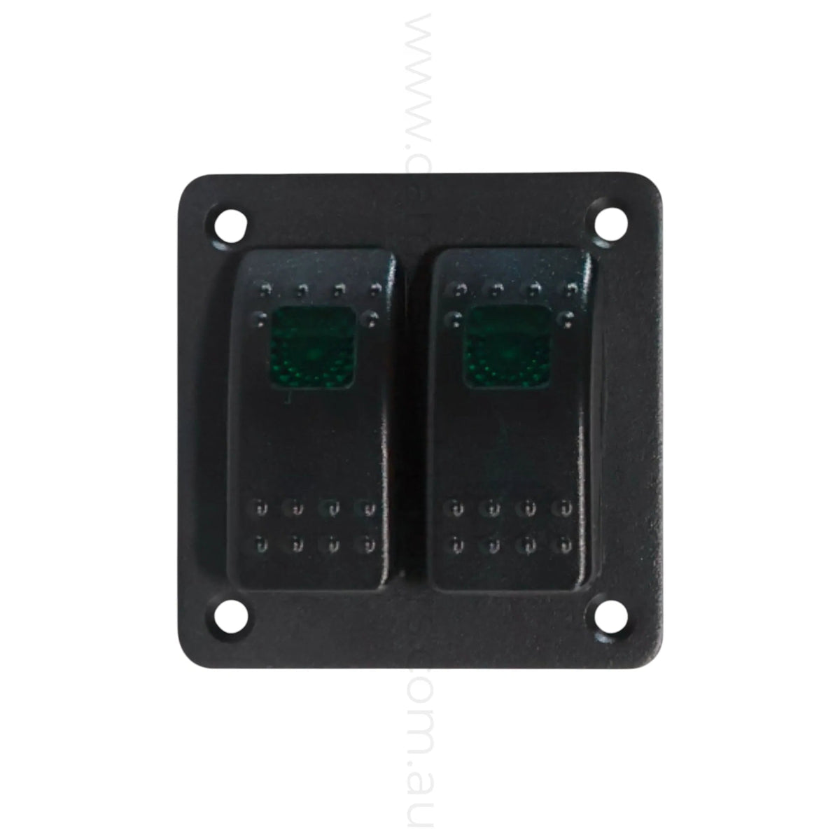 Lighted Rv Mini Rocker Switch 2 Way Rocker Switch Panel Single LED (Red, Green or Blue) – Campervan ...