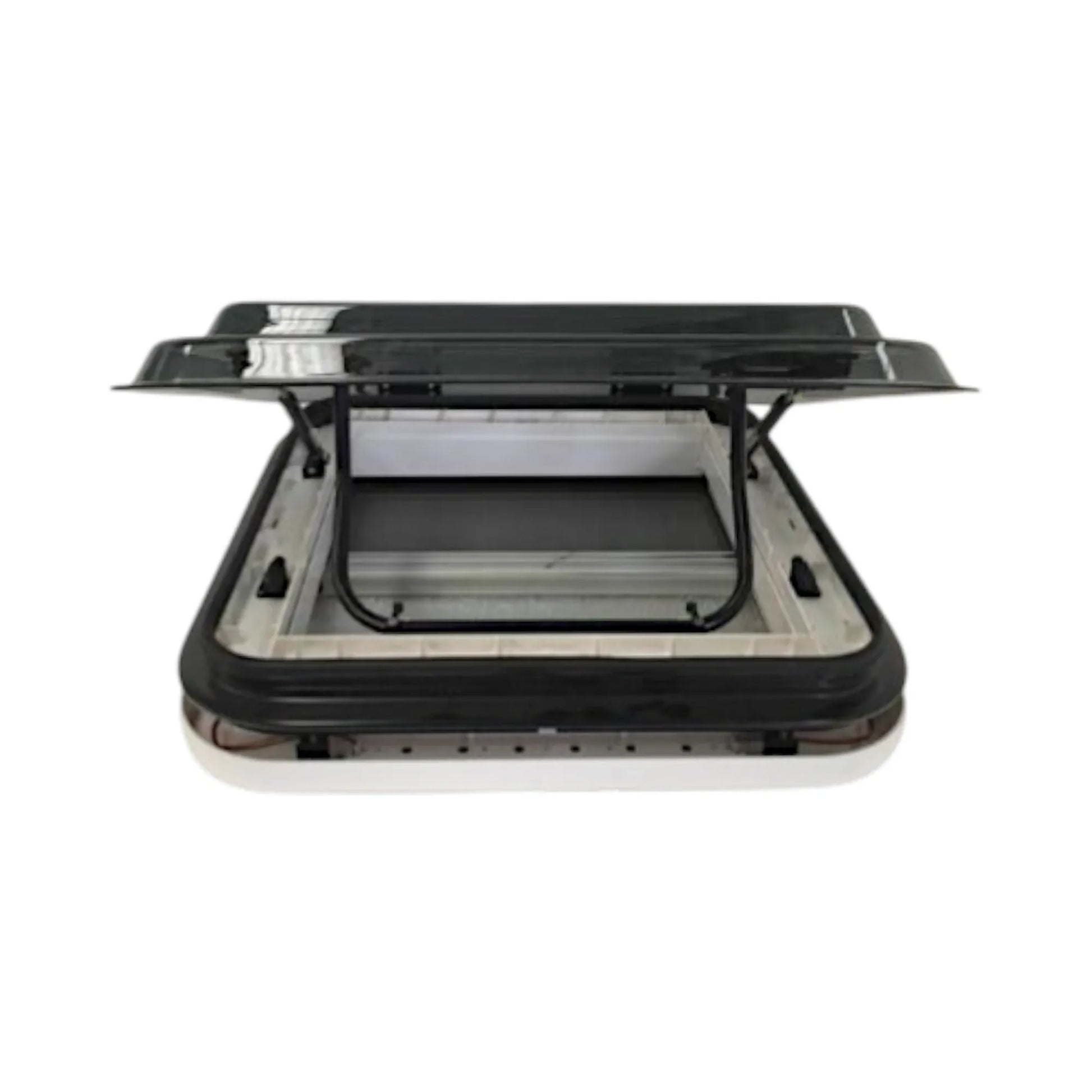 RV roof skylight hatch with 500x500mm cut out for airflow and daylight