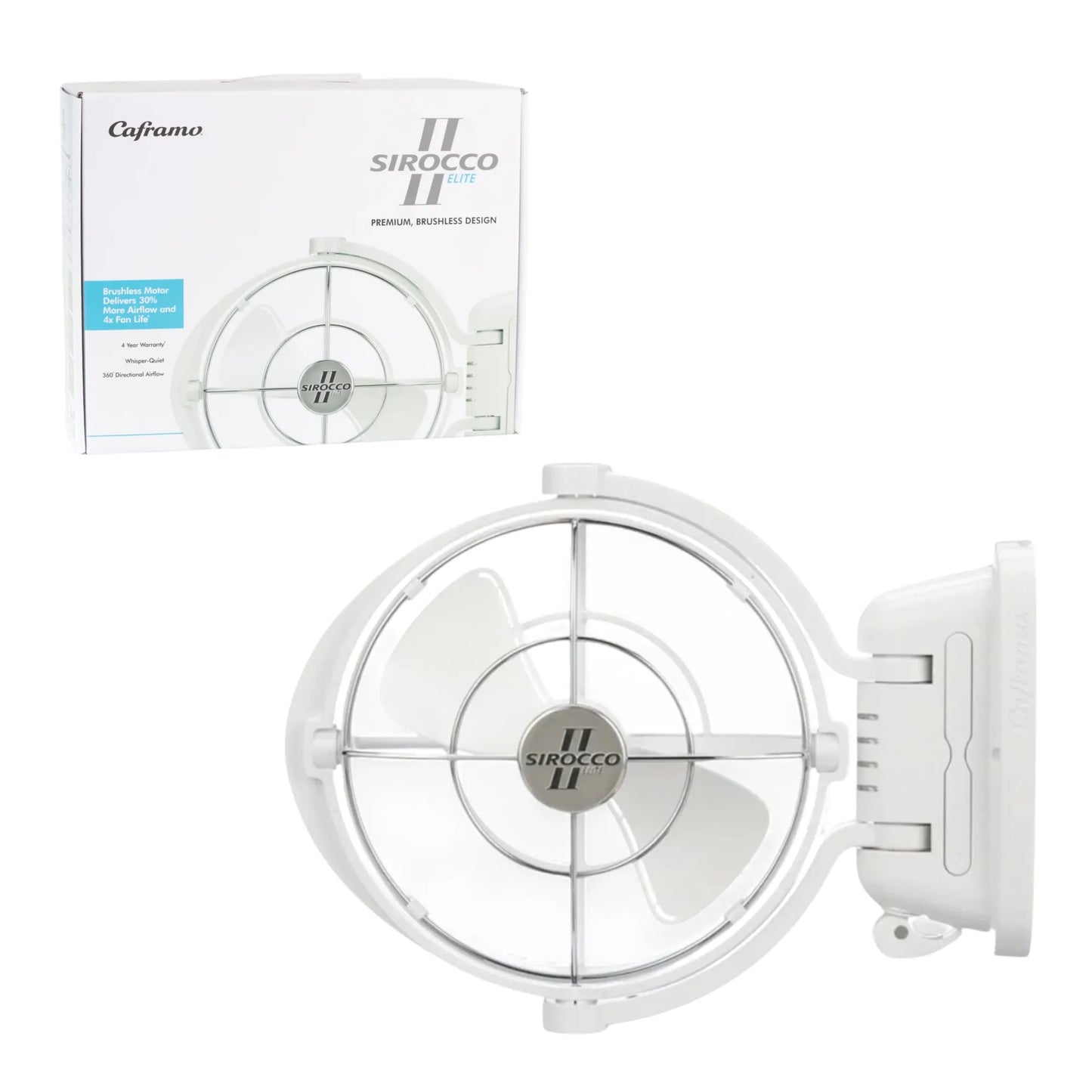 RV Sirocco Elite 12/24v fan for interior ventilation