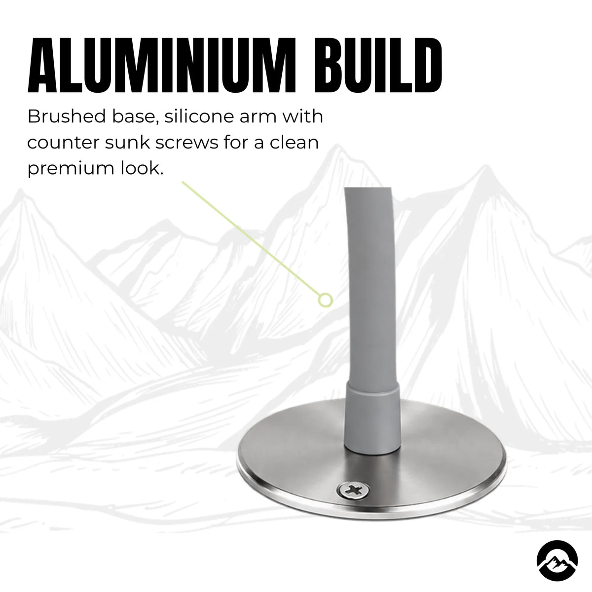 Marine Neo aluminium reading lights for cabins, bunks, and sleeping areas