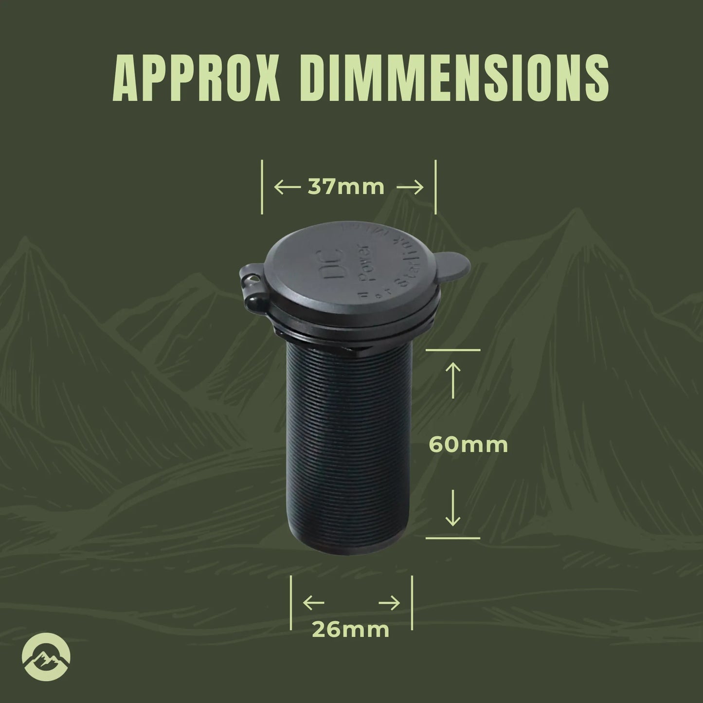 Marine ready waterproof Starlink Mini power socket for harsh environments