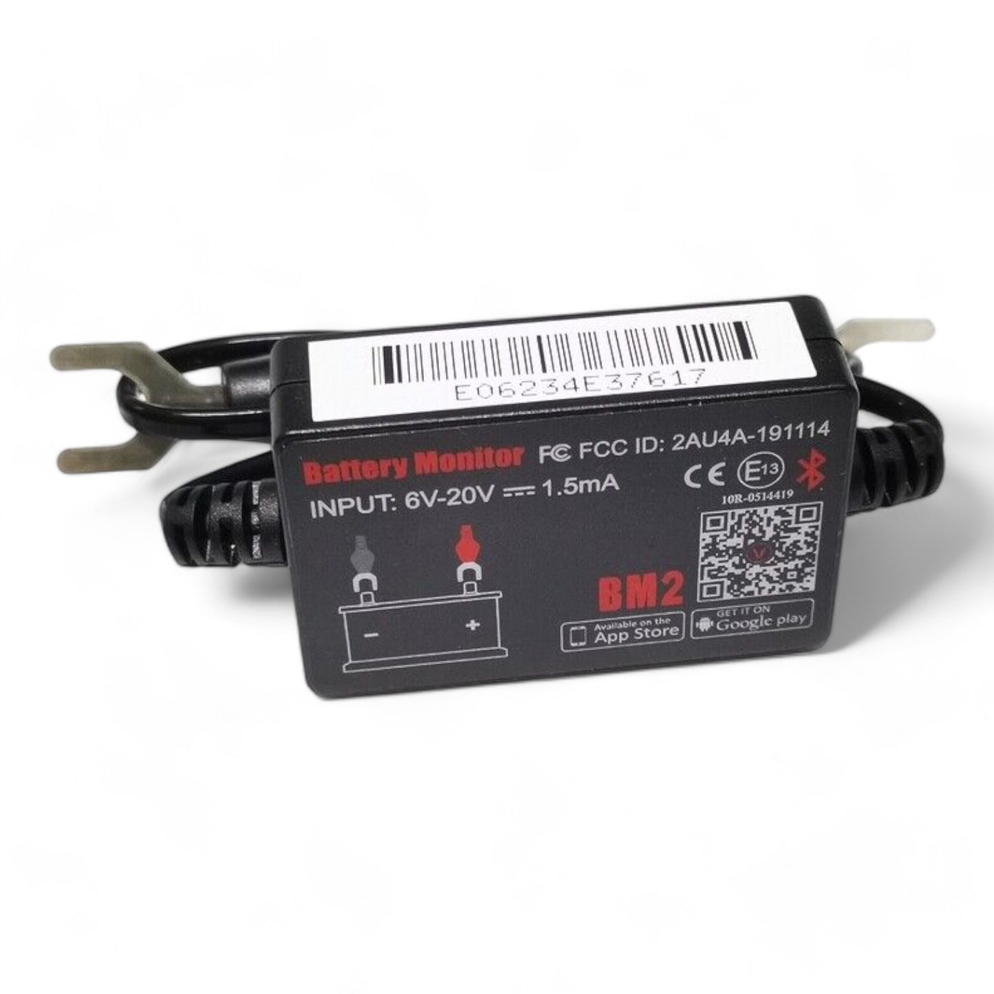 Battery Monitor BM2 Bluetooth 4.0 for 12V Batteries