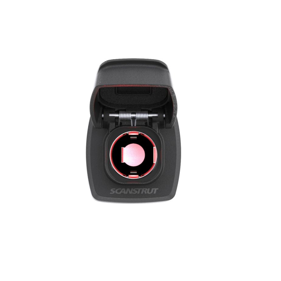 Scanstrut Flip Pro 12V accessory socket with spring loaded waterproof lid