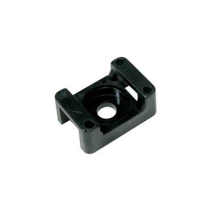 Screw mount saddle cable tie bases 15x10 for secure cable routing in rvs, 100 pack