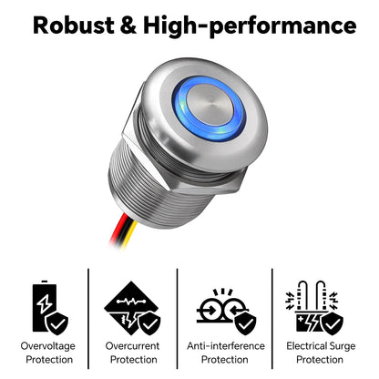 compact silver dimmer switch shown plainly