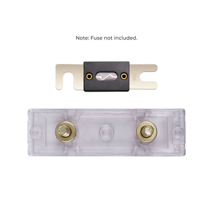 ANL fuse holder single unit for high current DC circuit protection in caravans