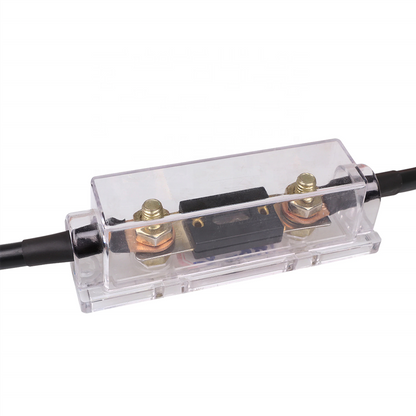 Single ANL fuse holder for solar, chargers, and DC accessory circuit protection