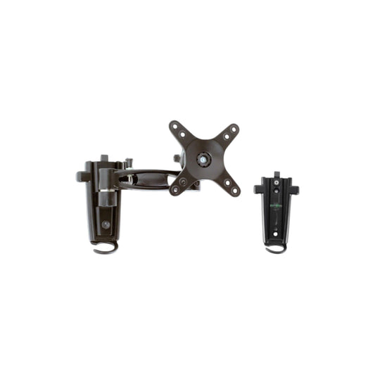 single arm LCD caravan RV TV bracket with two mounting brackets