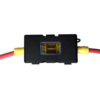 Single interlocking MIDI fuse holder for 12v electrical systems in caravans and rvs