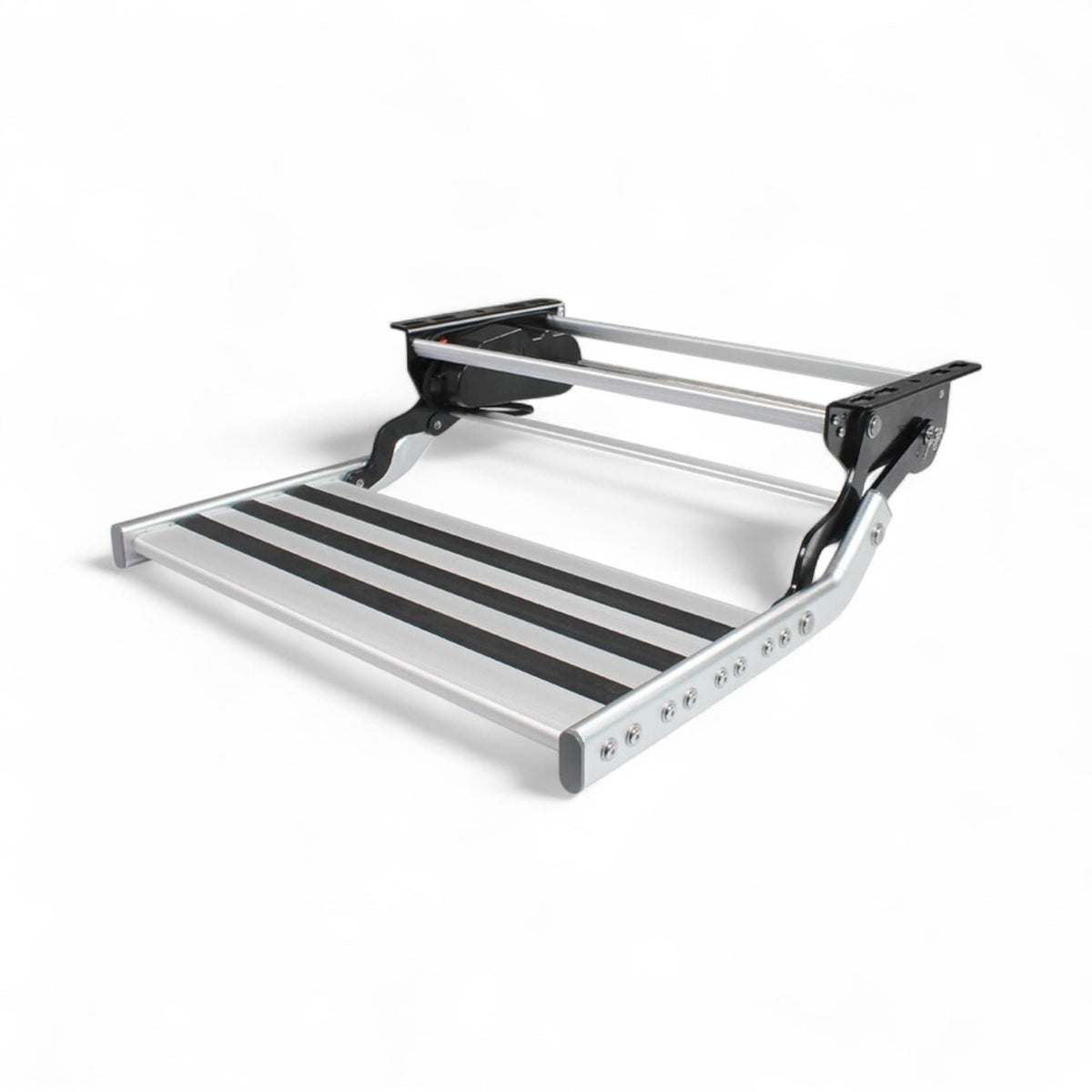 Single Electric Caravan Step | 12V Motorised RV Step with LED Light ...