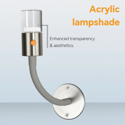 Neo-style LED reading light in simple display