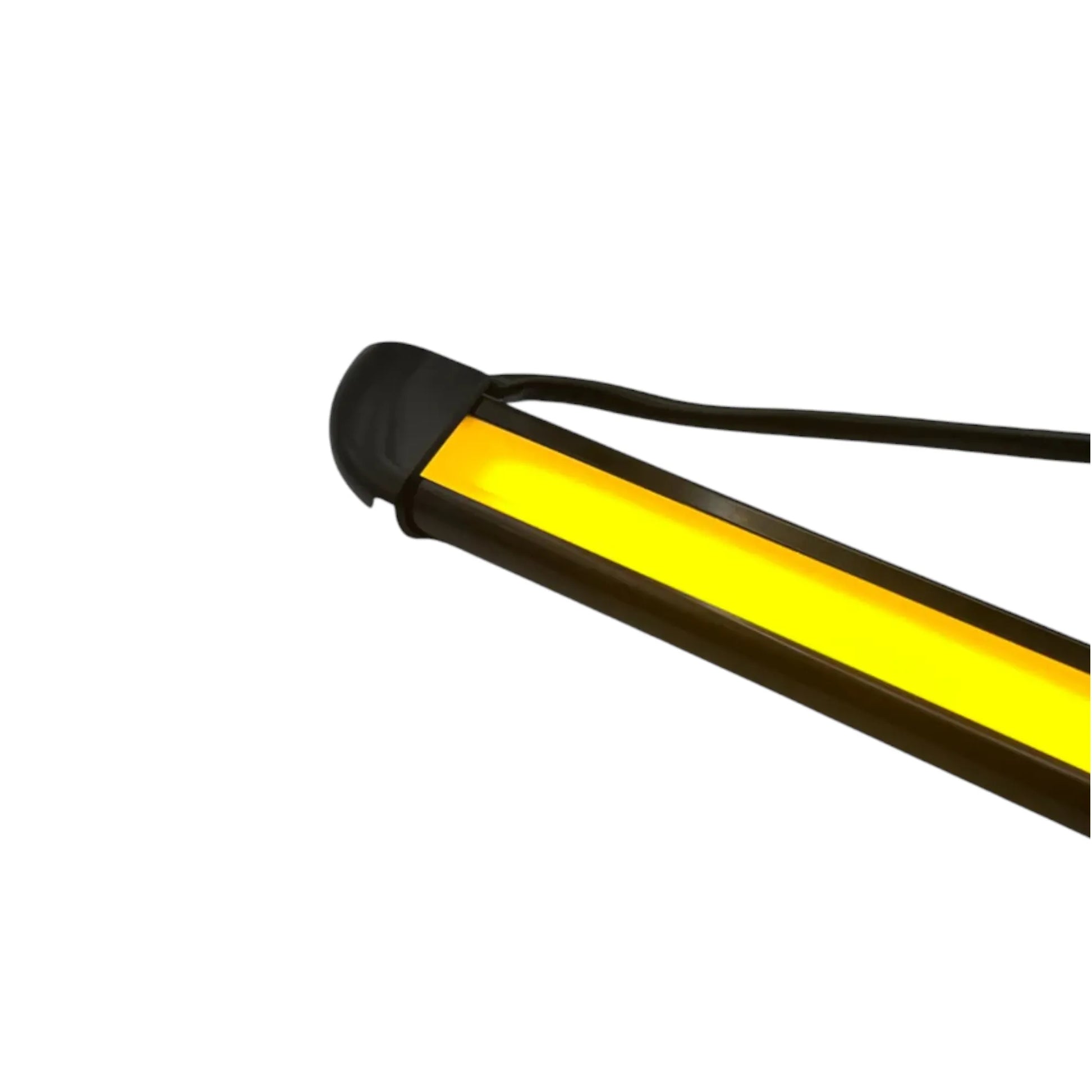 black 36cm LED bar laid out for installation