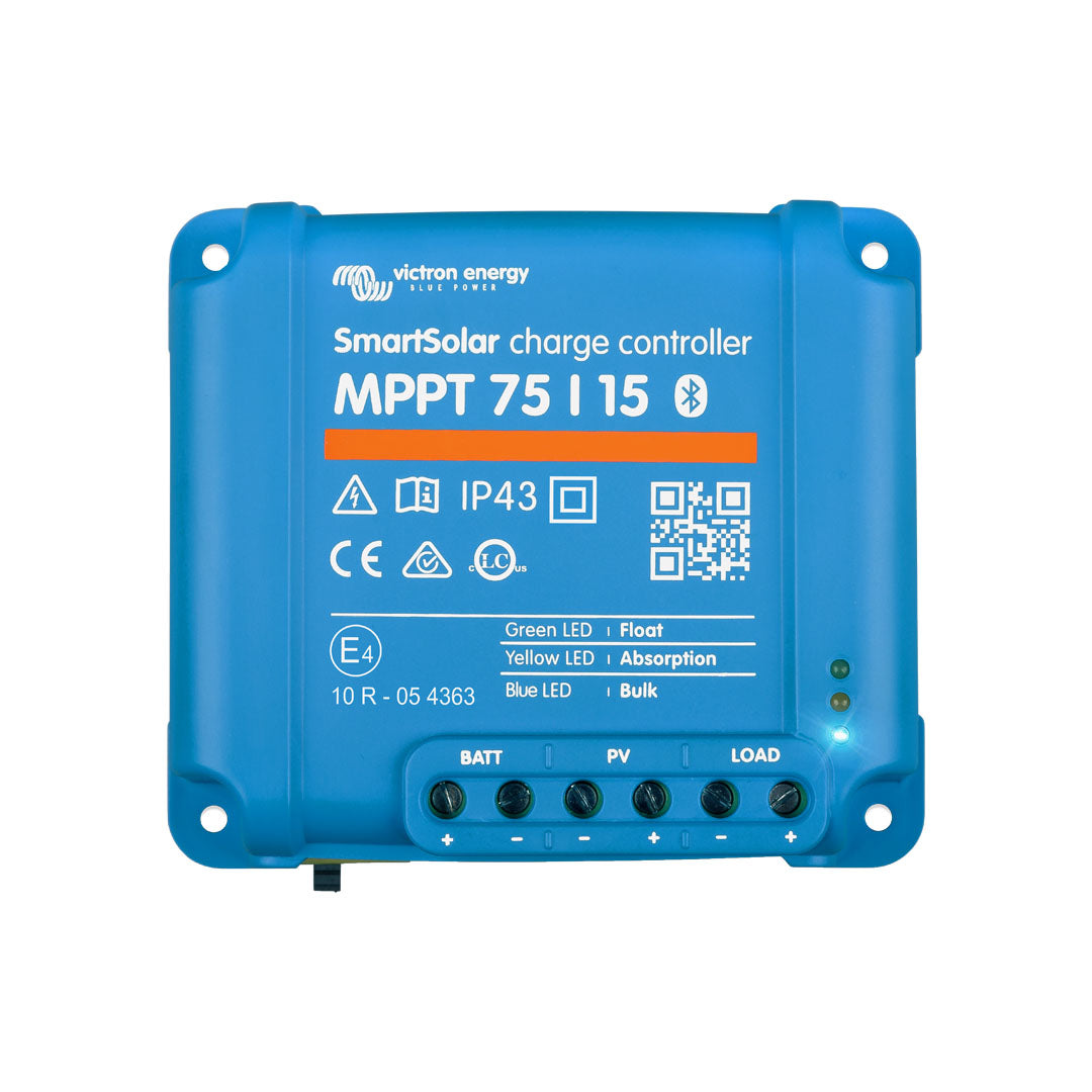 victron 75/15 smartsolar mppt regulator for caravan or rv use