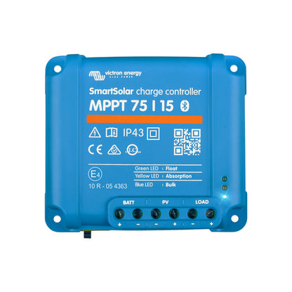 victron 75/15 smartsolar mppt regulator for caravan or rv use