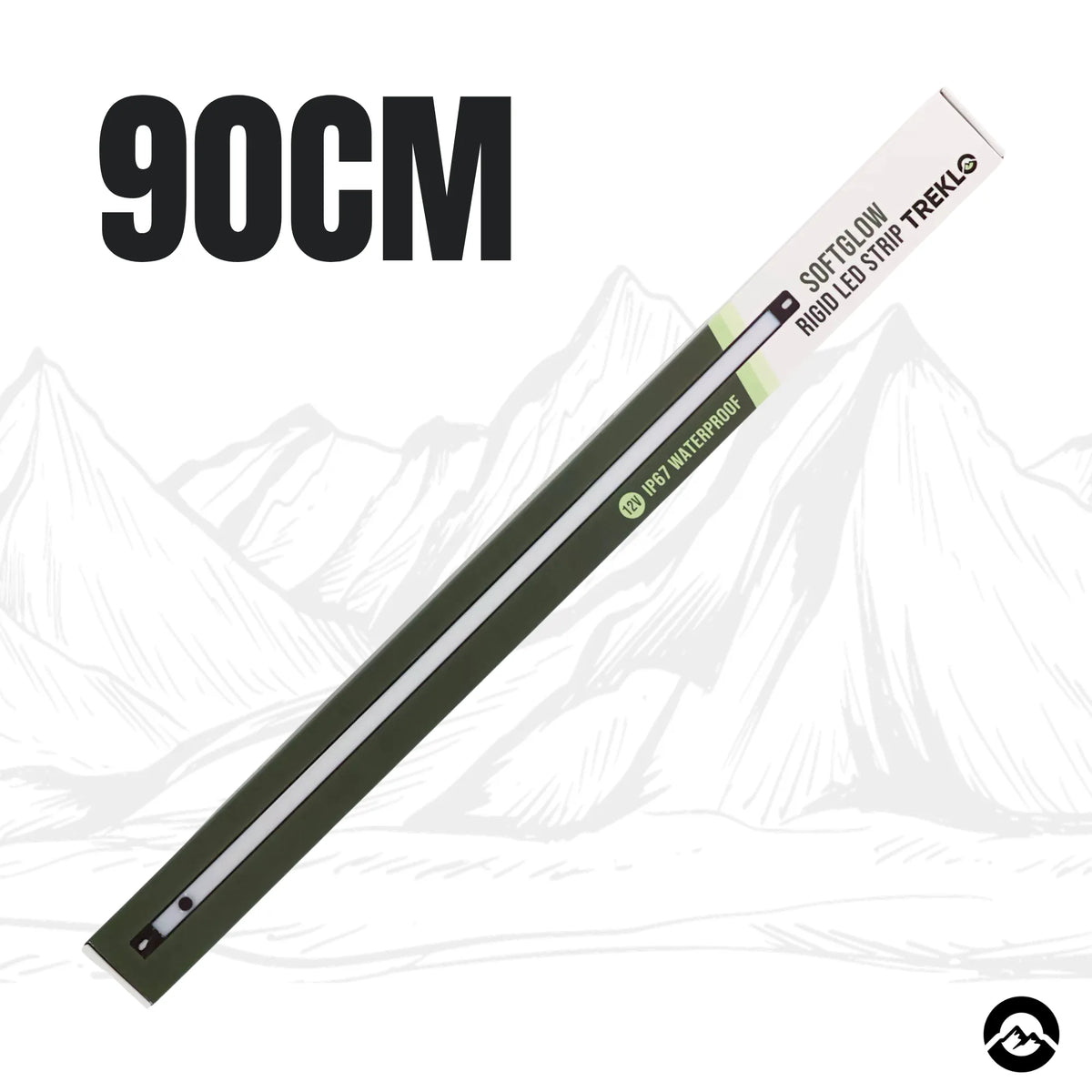 Low profile rigid LED light for clean and professional lighting upgrades