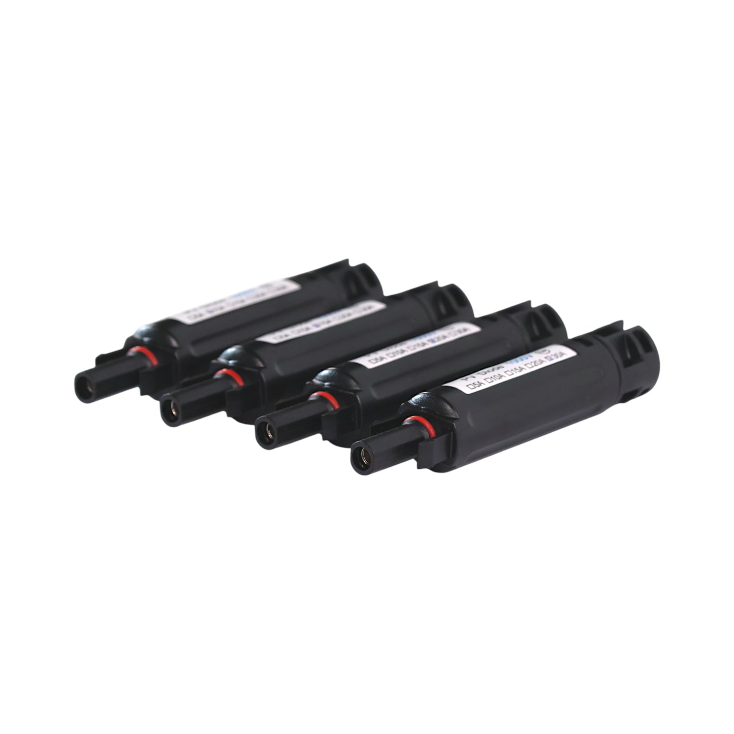 MC4 diode module prepared for installation