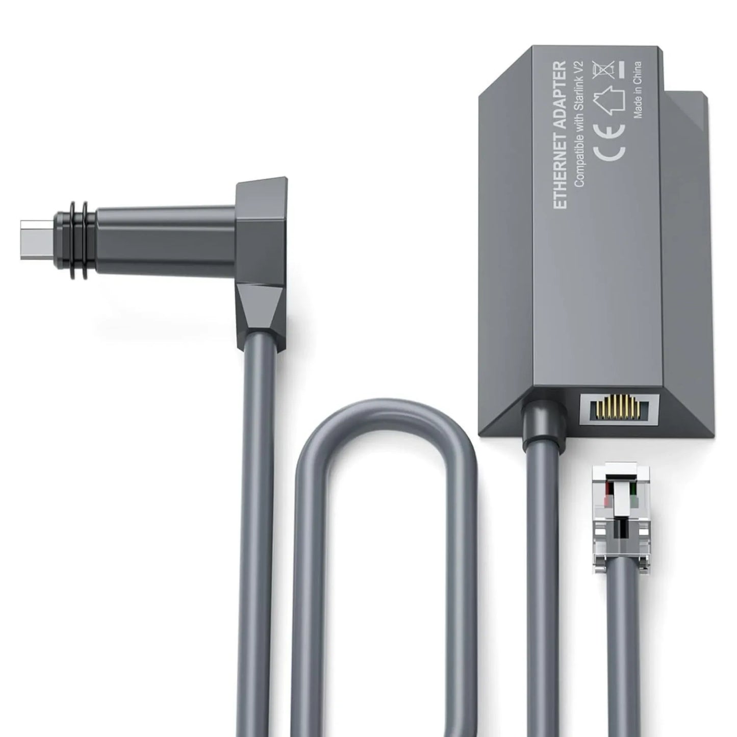 Starlink Gen 2 LAN ethernet adapter for wired network connections