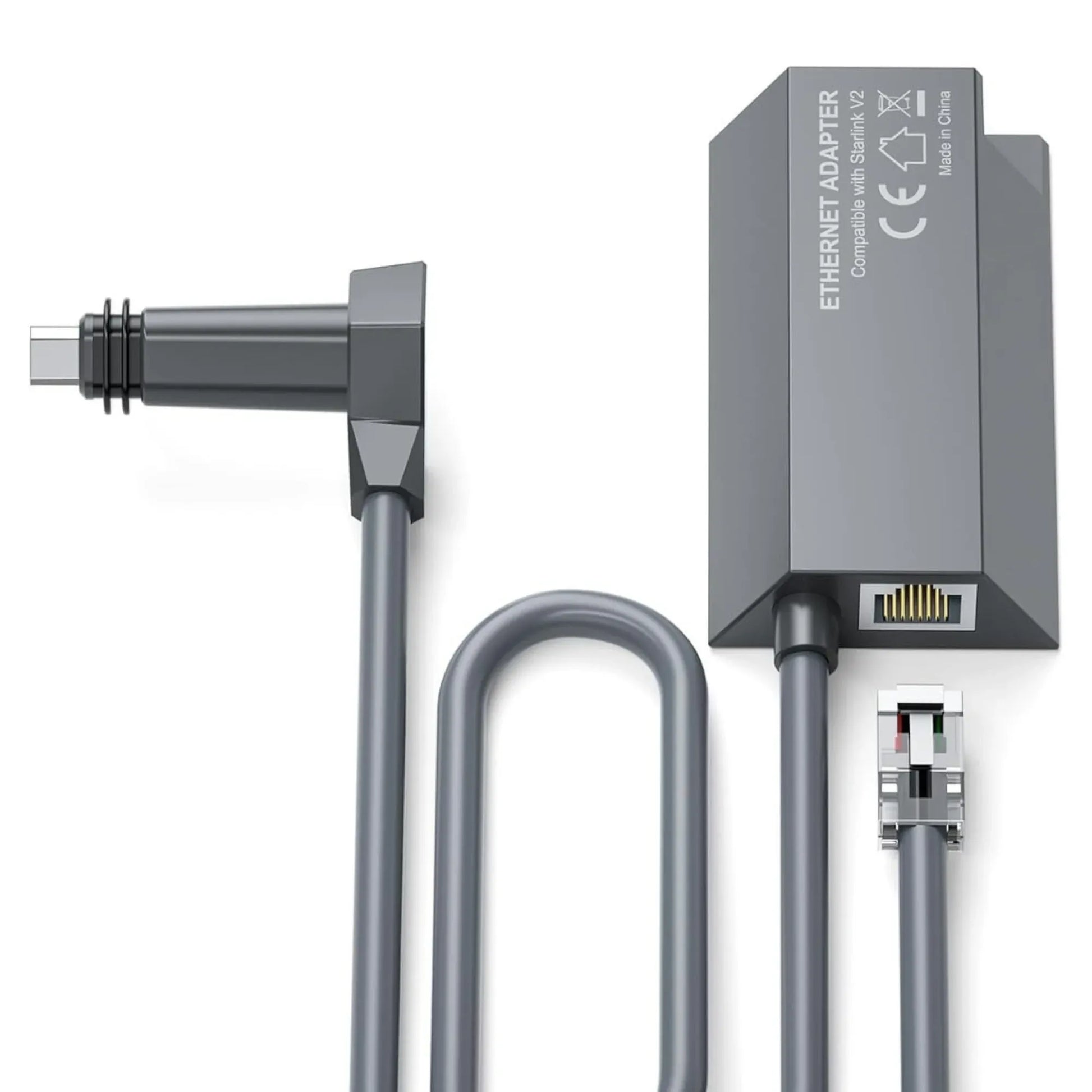 Starlink Gen 2 LAN ethernet adapter for wired network connections