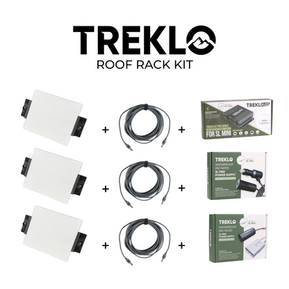 Starlink Mini Easy Vehicle Kit Roof Rack mount for caravan, rv, and campervan internet