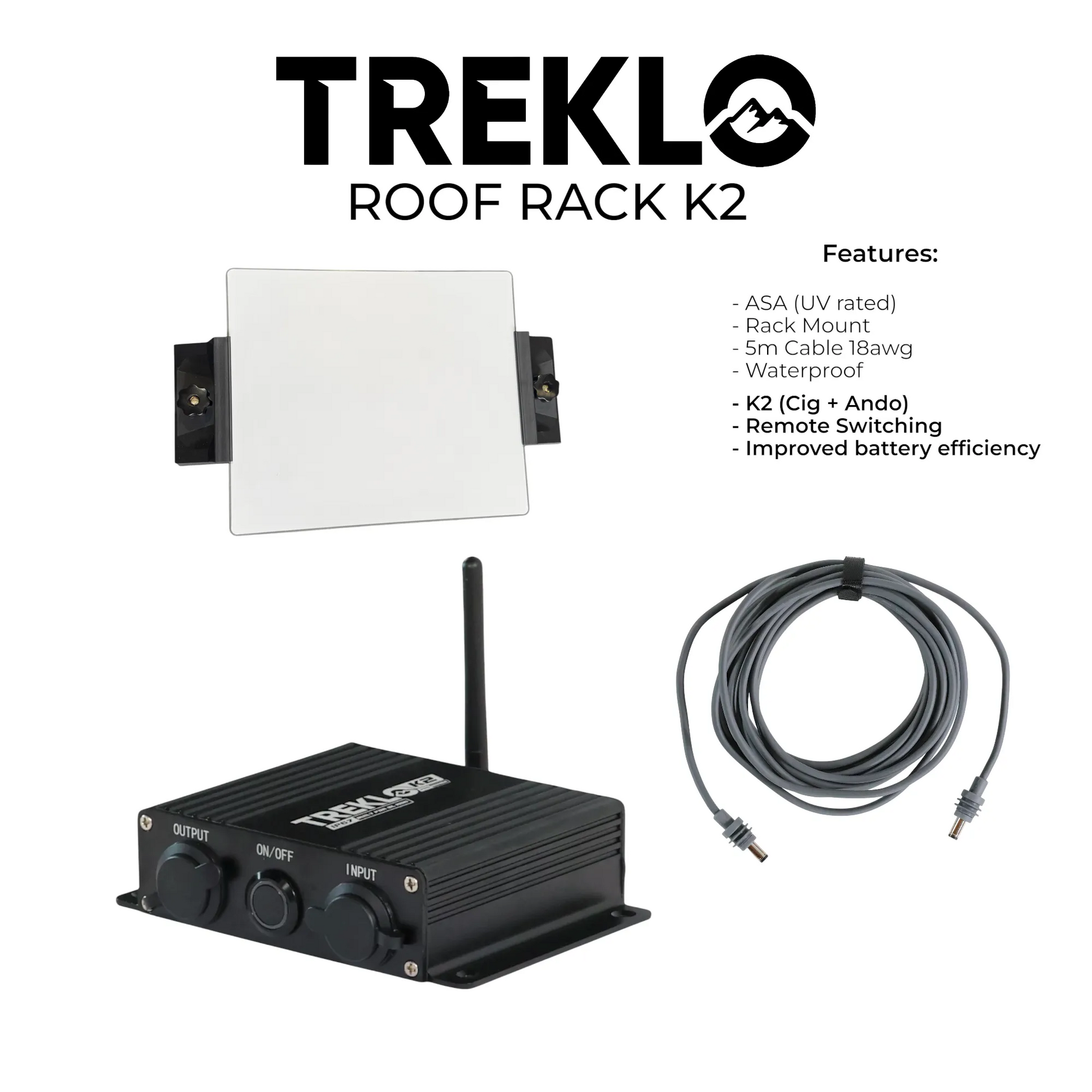 Starlink Mini Easy Vehicle Kit for roof rack installs on touring caravans and rvs