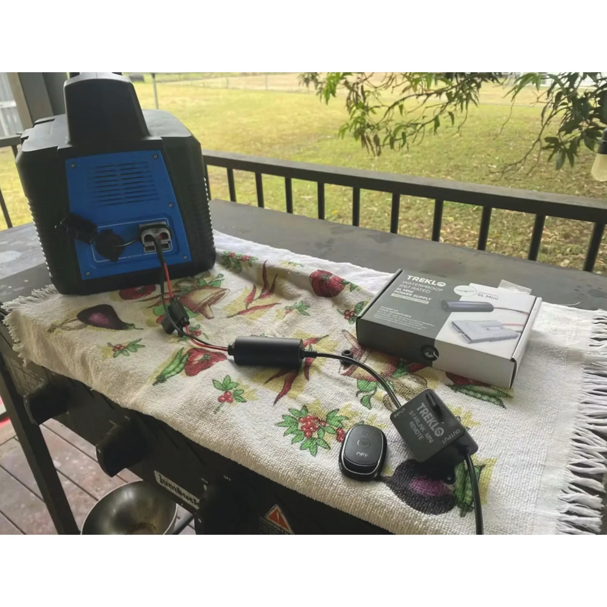 Starlink Mini inline remote for caravan, rv, and campervan Starlink control systems