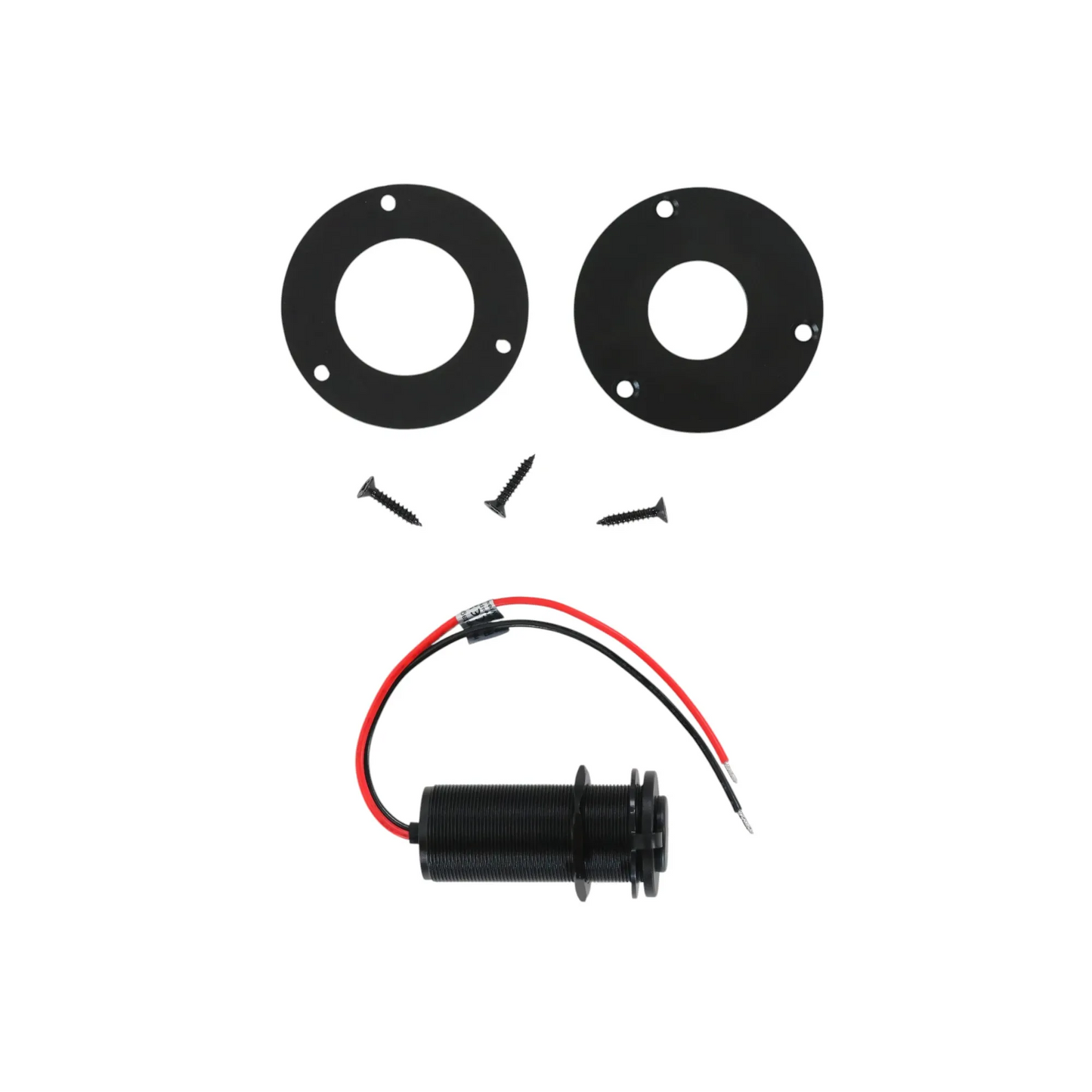 Waterproof boosted power outlet designed for powering Starlink Mini from vehicle systems