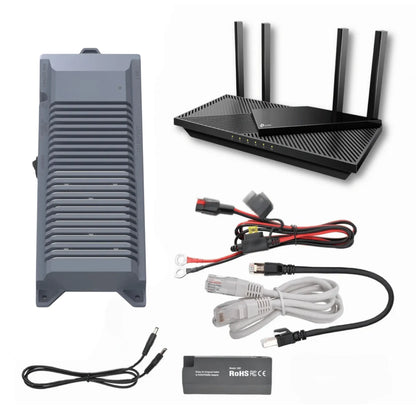 starlink gen 3 12v plug and play conversion kit in neutral view
