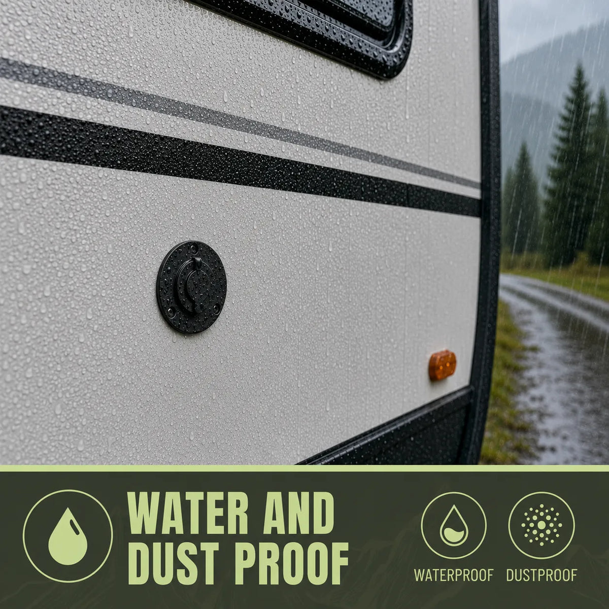 Boosted DC power outlet for Starlink Mini with weatherproof external connection