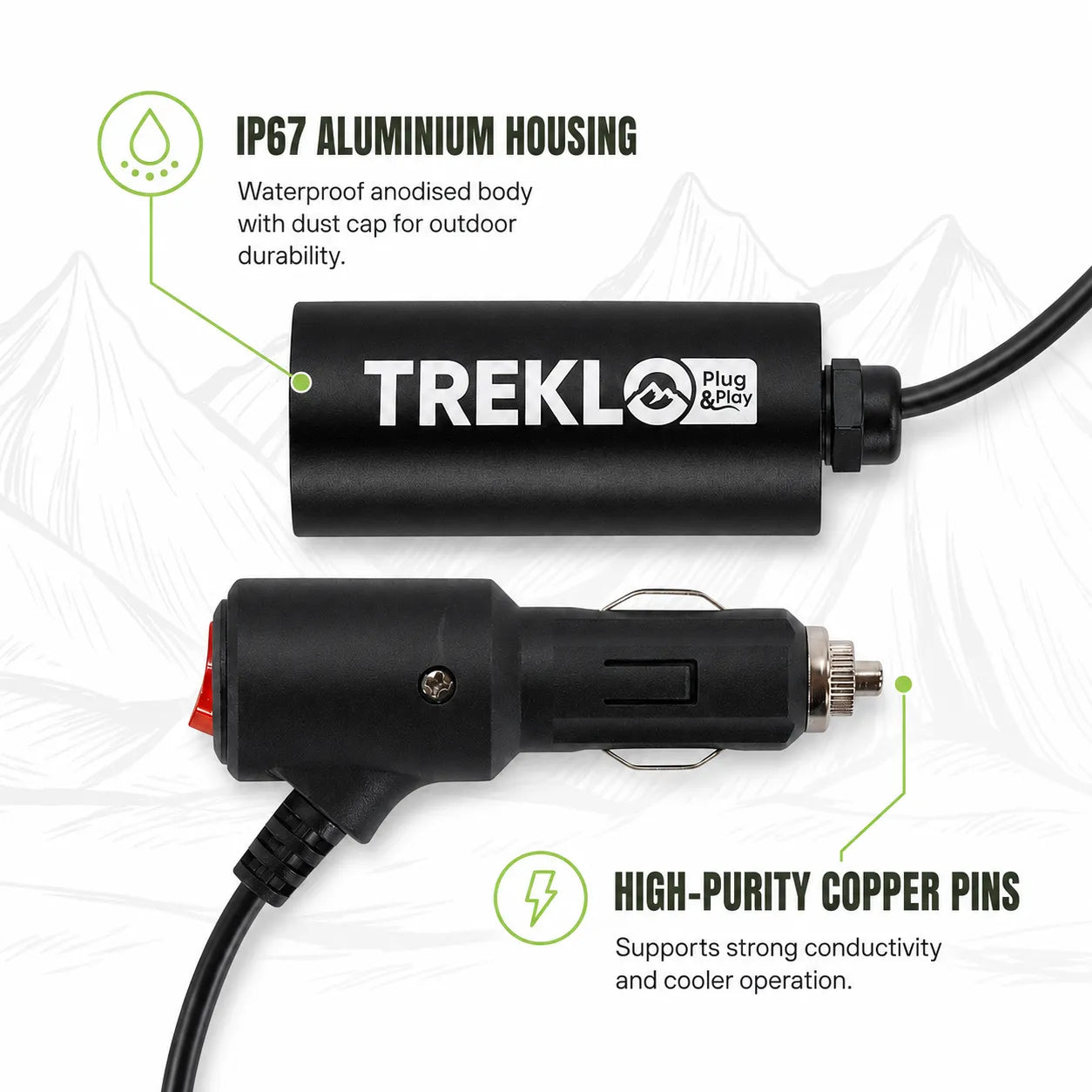 RV Starlink Mini plug and play cigarette socket power solution