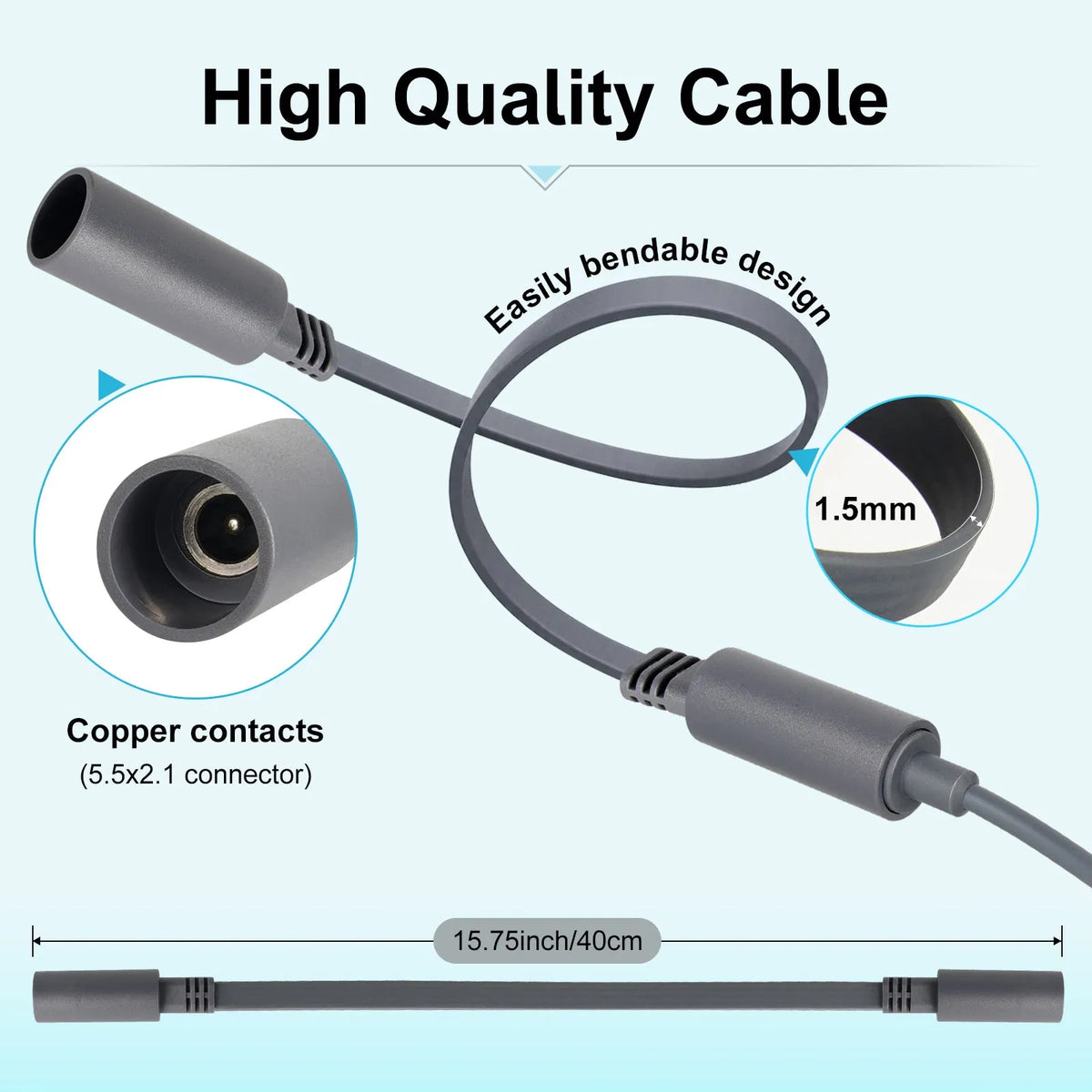 Starlink Mini dual female DC power joiner for caravan and RV satellite internet setups