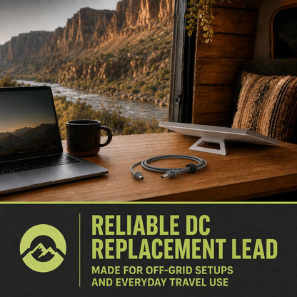 Off grid Starlink Mini connection cable for remote travel setups