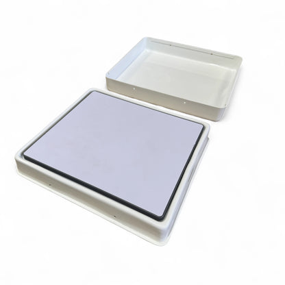 Weatherproof Starlink Mini radome for caravan and campervan installations