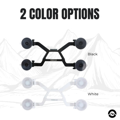 Adjustable Starlink Mini suction mount for flat and curved glass surfaces